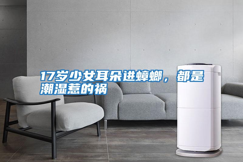 17歲少女耳朵進蟑螂，都是潮濕惹的禍