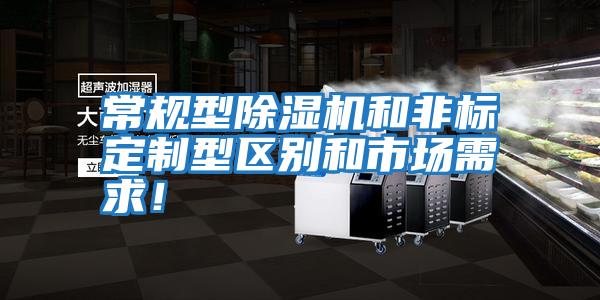 常規型除濕機和非標定制型區別和市場需求！