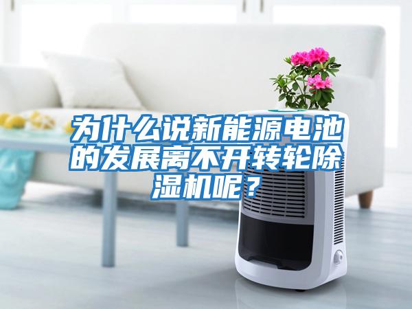 為什么說新能源電池的發展離不開轉輪除濕機呢?