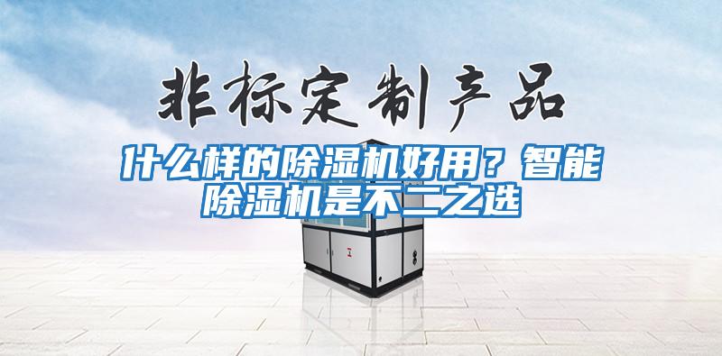 什么樣的除濕機好用？智能除濕機是不二之選