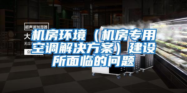 機房環境(機房專用空調解決方案)建設所面臨的問題