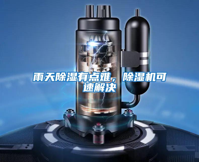 雨天除濕有點難，除濕機可速解決