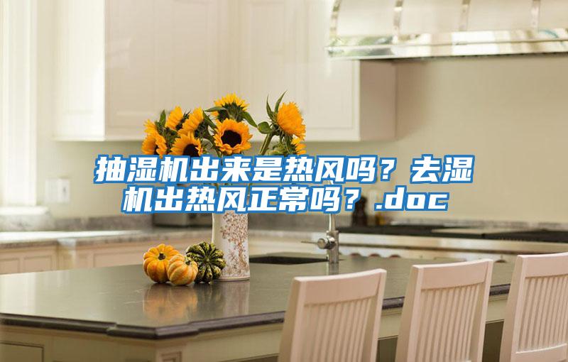 抽濕機(jī)出來是熱風(fēng)嗎？去濕機(jī)出熱風(fēng)正常嗎？.doc