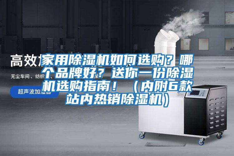 家用除濕機如何選購？哪個品牌好？送你一份除濕機選購指南！（內附6款站內熱銷除濕機）