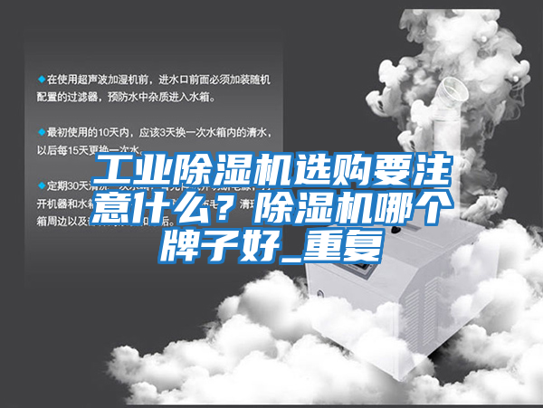 工業除濕機選購要注意什么？除濕機哪個牌子好_重復