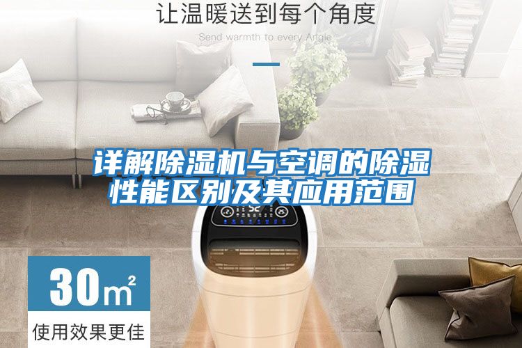 詳解除濕機與空調的除濕性能區(qū)別及其應用范圍